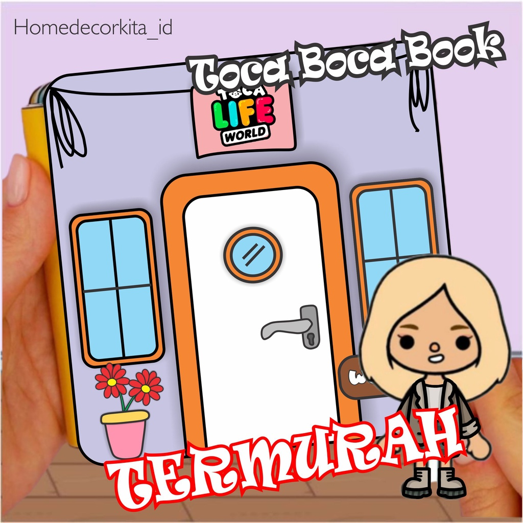 TOCA BOCA BOOK TOCA BOCA LIFE WORLD MAINAN KERTAS BP BPAN BUKU TOCA BOCA TOKA BOKA POP UP TOKA BOKA 
