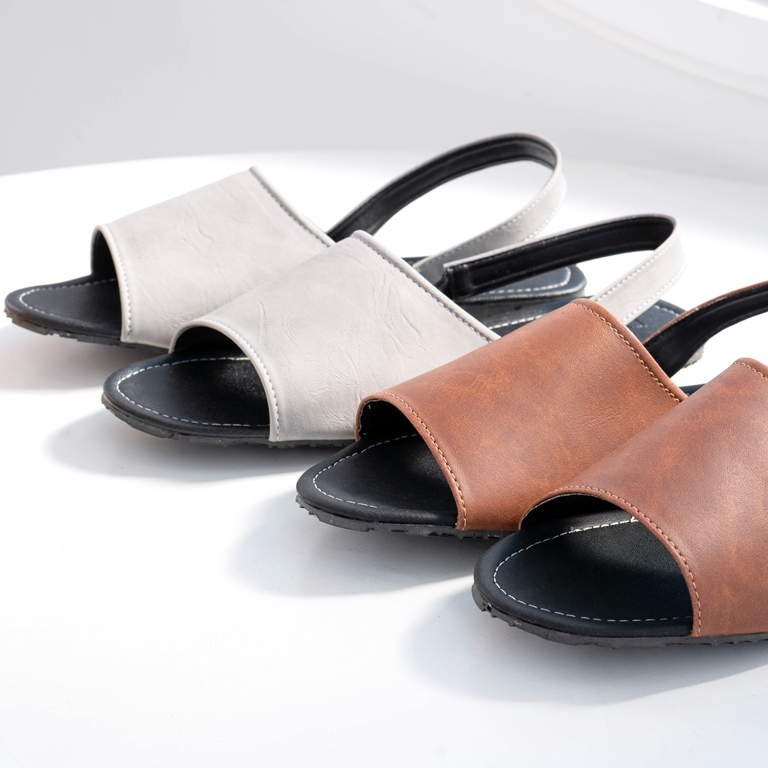 Deliwafa  - [Sandal Wanita] Flatdean Sandal