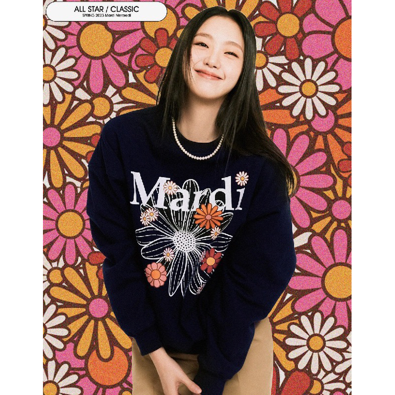 MRDI flower big logo  sweater(kualitas yg bagus)