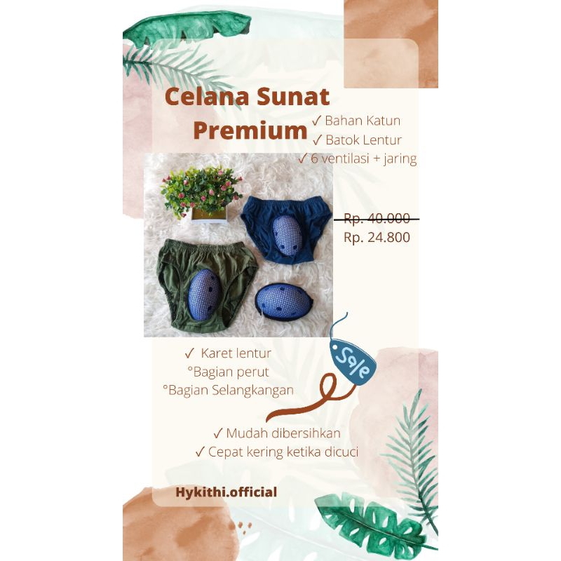 CELANA DALAM ANAK - SEMPAK BATOK - CELANA SUNAT - CELANA DALAM POLOS - CELANA