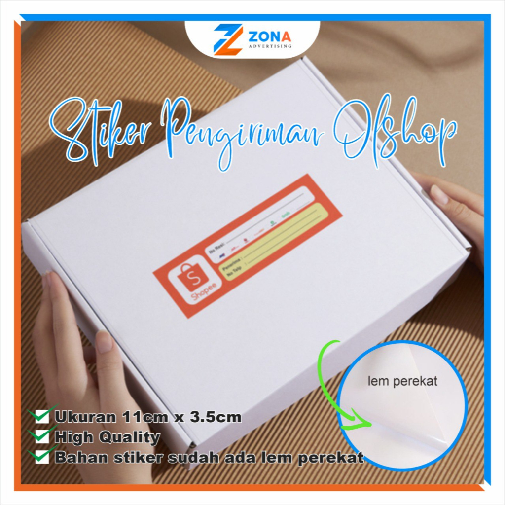 

STIKER PENGIRIMAN MARKETPLACE / STIKER OLSHOP