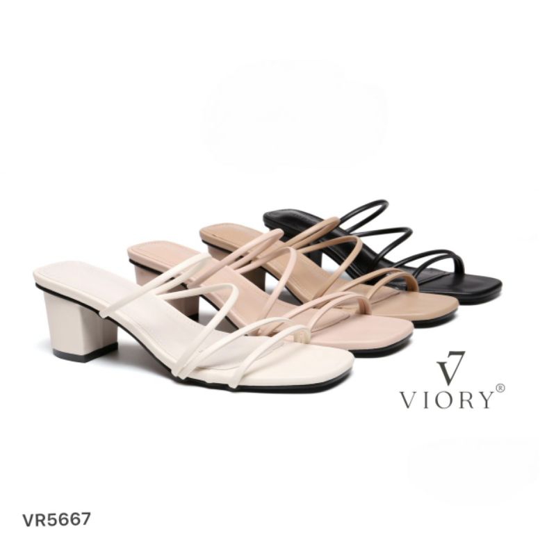 VIORY Pump Heels Sandal Slingback Shoes #VR5667 ORIGINAL