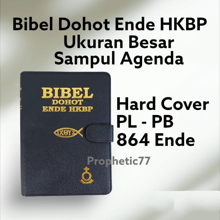 Bibel Dohot Ende HKBP Besar Hard Cover Agenda Buku Bible Suplemen 864 Nyanyian Lagu Pujian