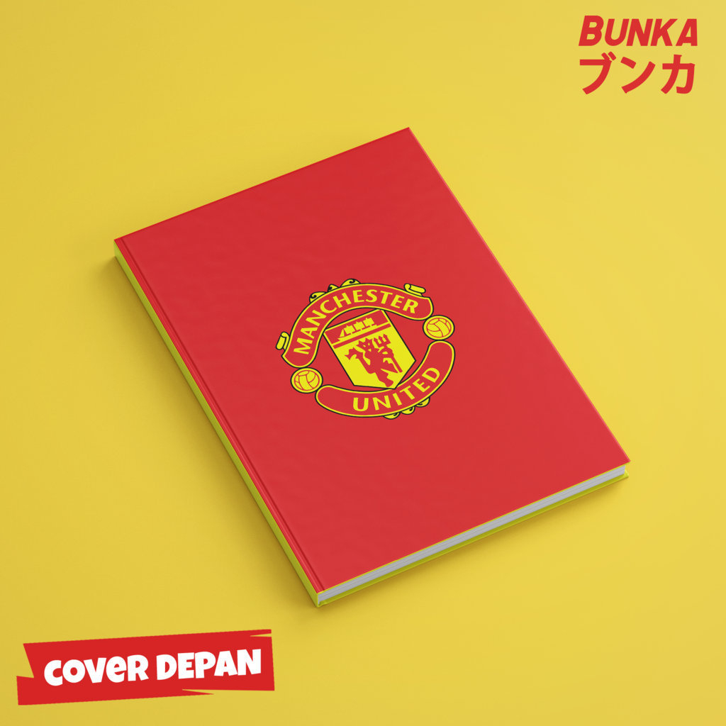 

Note Book Hardcover Bola Club Manchester United MU Fans Football Ukuran A5 Buku Tulis Catatan Notes Agenda Planner Jurnal vintage buku catatan story book kado anniversary valentine cowok cewek murah