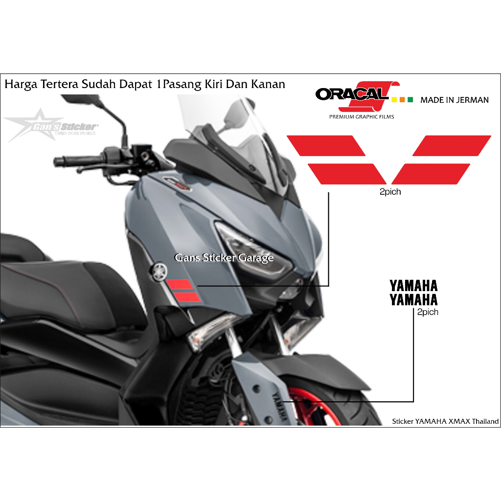 STICKER YAMAHA XMAX 2020 2021 2022 sticker xmax thailand