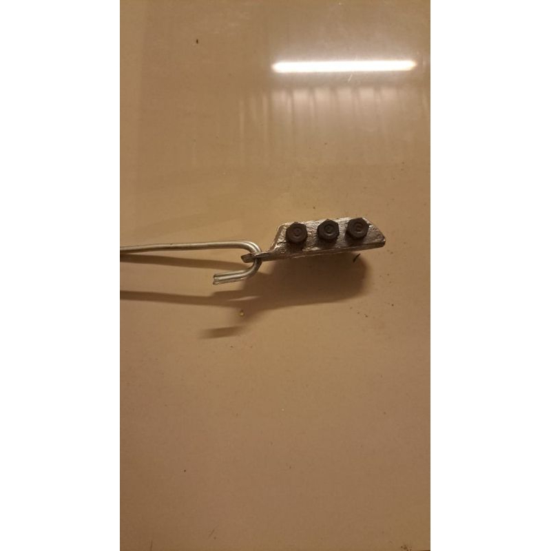 Aksesoris Fiber Optik Anchoring Baut 3 Suspension Clamp Tiang