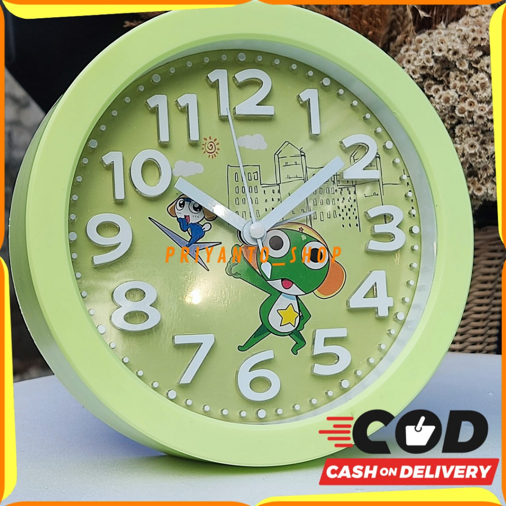 JAM WEKER JAM BEKER JAM ALARM KARAKTER JERAPAH KEROPPI