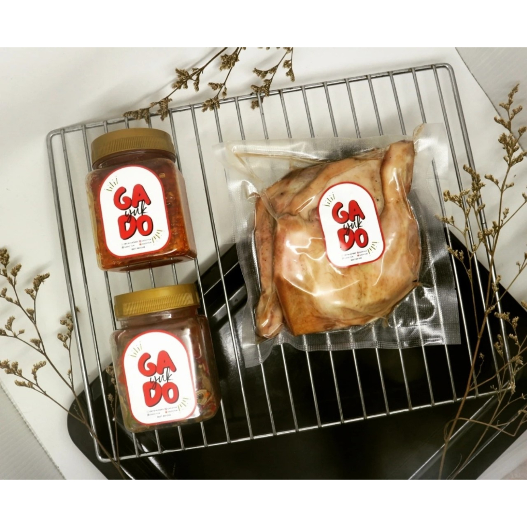 

Frozen Smoked Chicken Ayam Asap by GADO - isi 2 pcs ready to cook