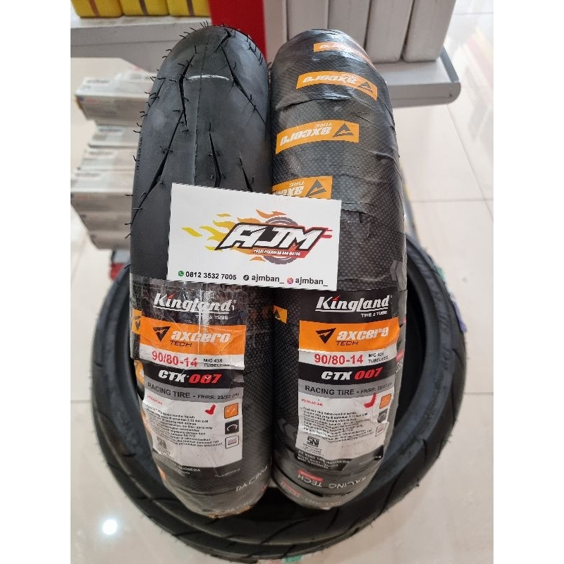 BAN KINGLAND AXCERO 90/80-14 CTX 007 TUBELESS