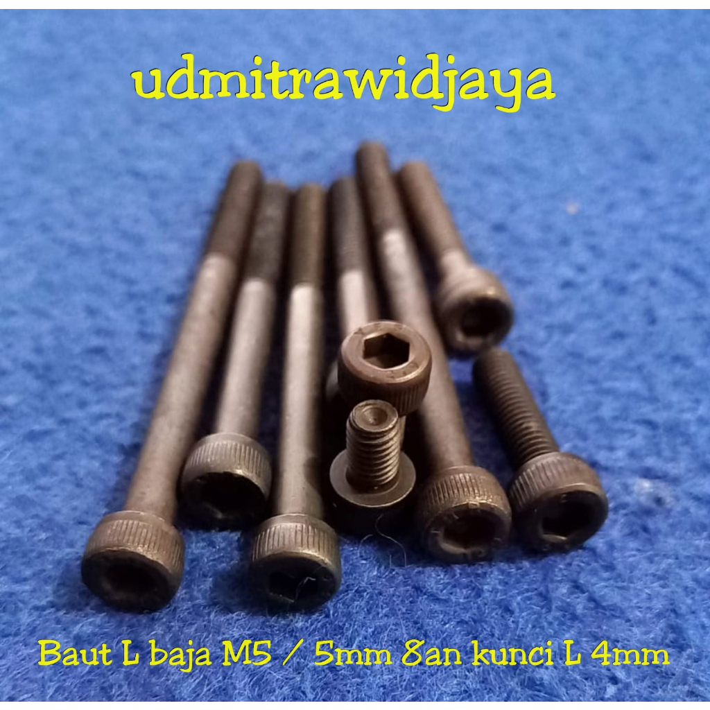 Baut L kunci 8 baut L baja 12.9 baut kunci L 4mm panjang 1cm 2cm 3cm 4cm 5cm 6cm 6,5cm baut L botol M5 5mm kunci 8an 8mm baut rak susun baut solenoid baut industri panjang baut grade 12.9 baut cup L 12.9 baut baja m5x65