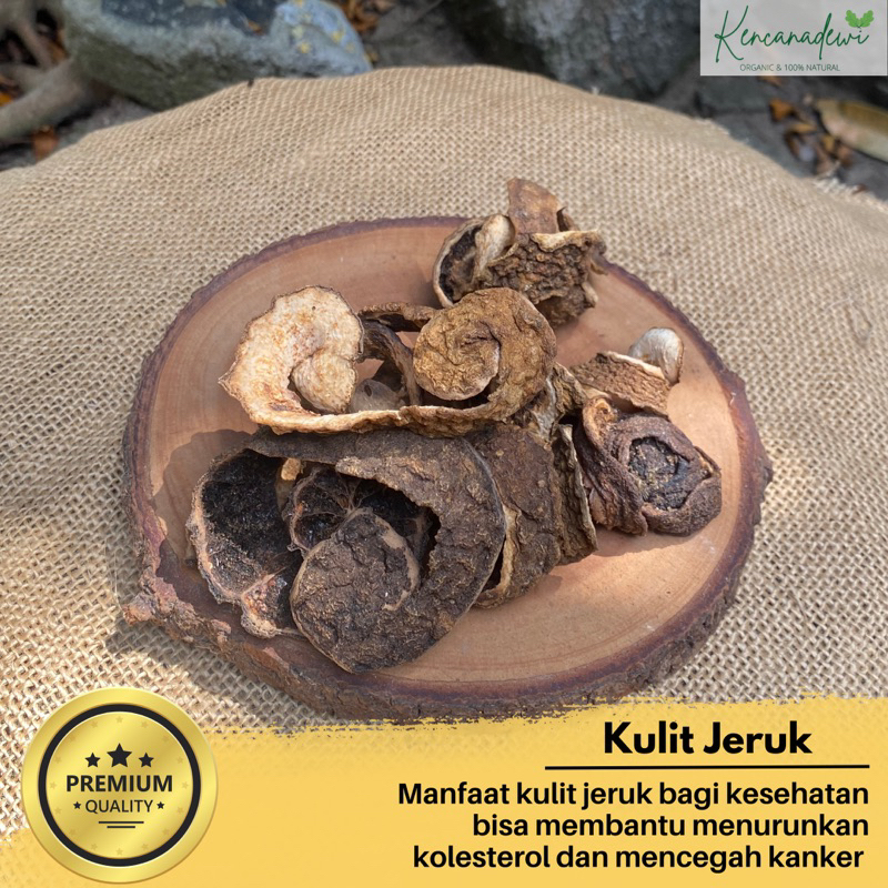 

Kulit Jeruk Kering Asli 250Gram