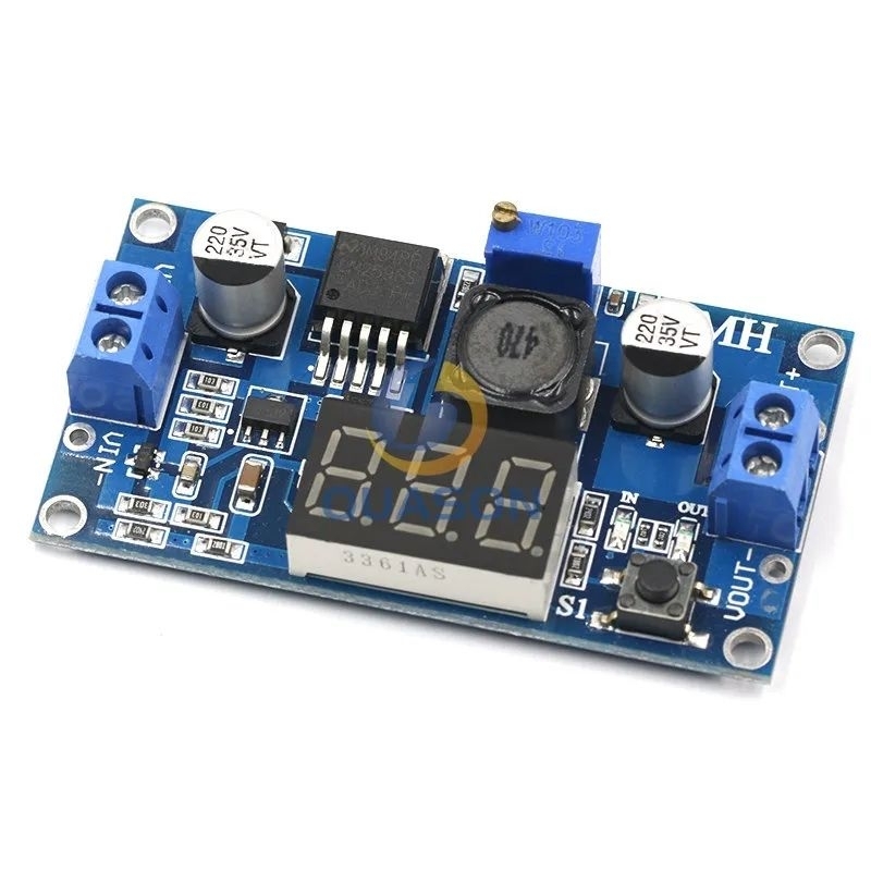 DC-DC Adjustable Power Step-down Module LM2596 Buck LED Converter Board 4V-40V to 1.25V-37V Voltage Regulator