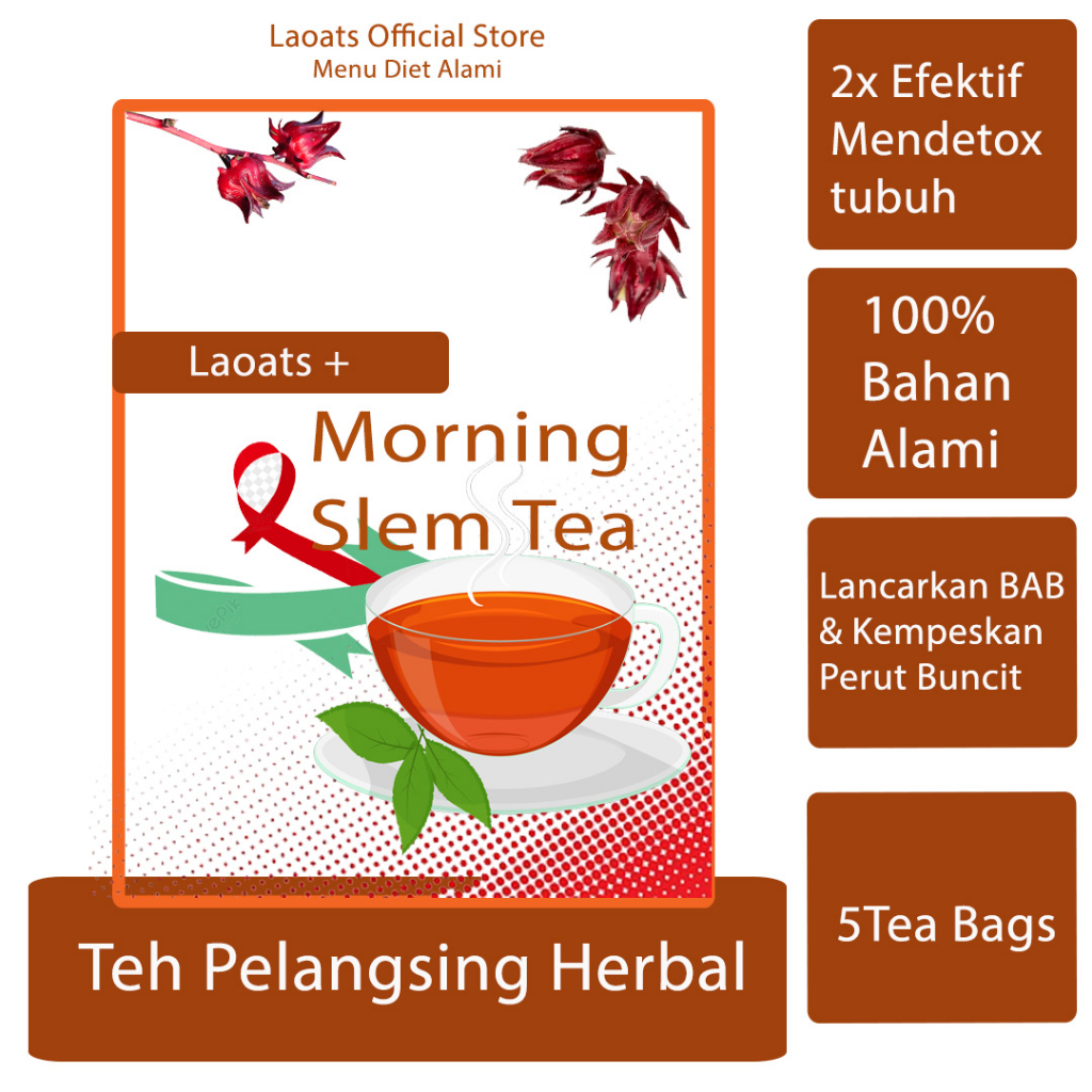 

obat pelangsing morning slem tea (5pcs)
