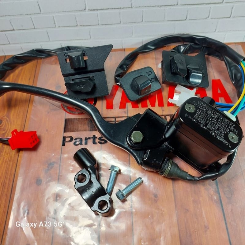 paketan saklar dan master rem motor yamaha vega zr rr