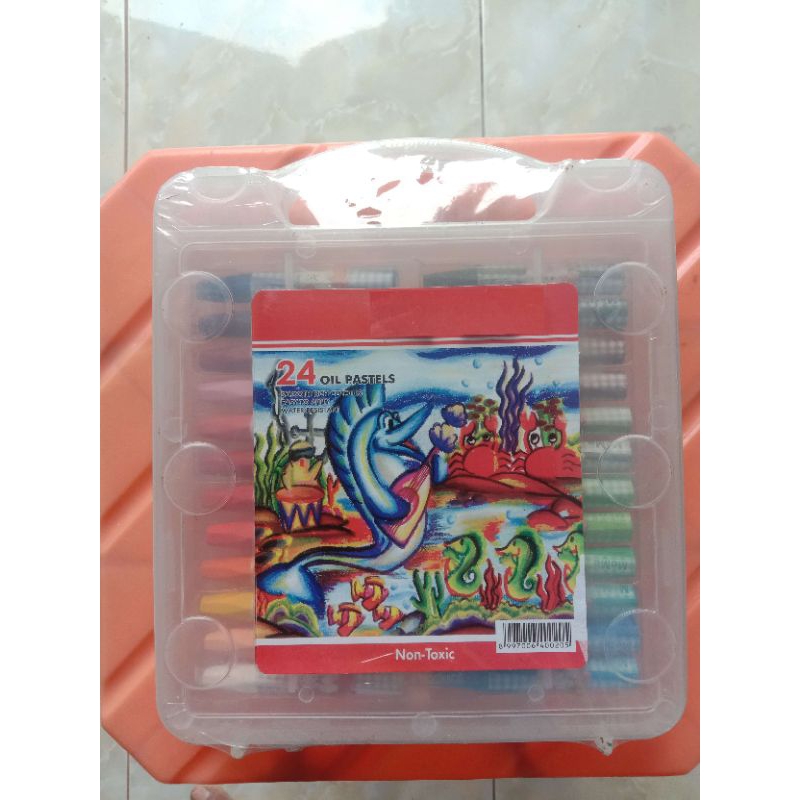 

Krayon Meme 24 Warna / 24 oil pastels