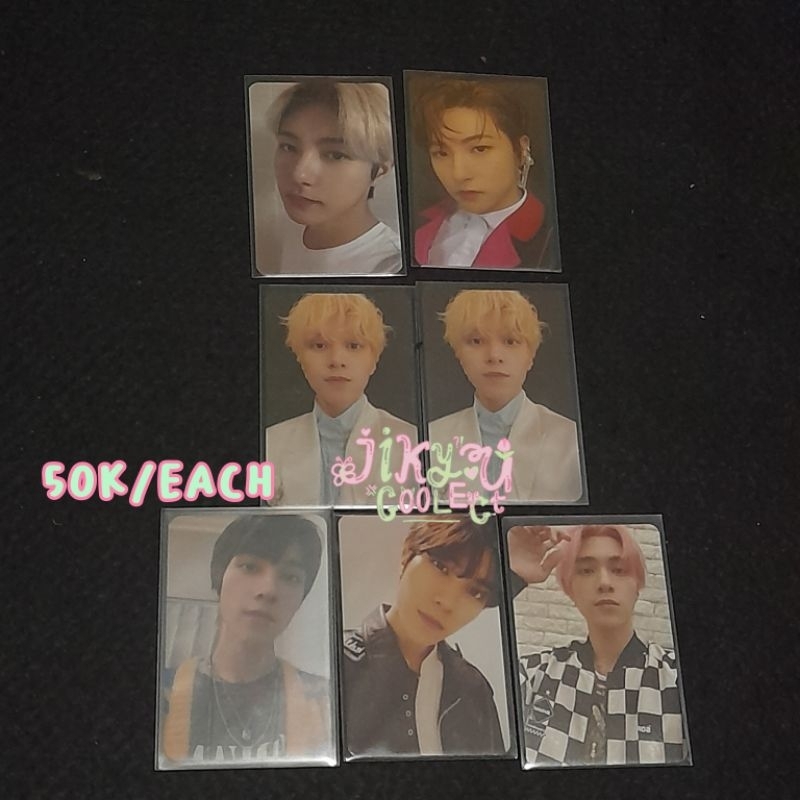 wts sale aab renjun dan hendery resonance renjun ridin nct dream wayv photocard pc