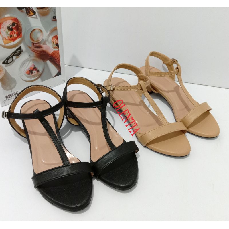 Sandal Heels wanita 3cm AL 04