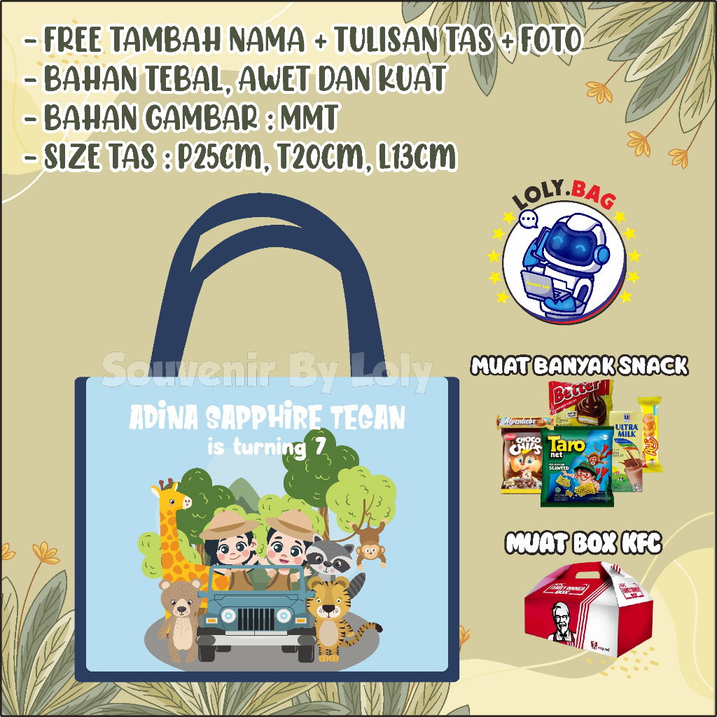 

TAS ULANG TAHUN TERLARIS / TAS ANIMAL