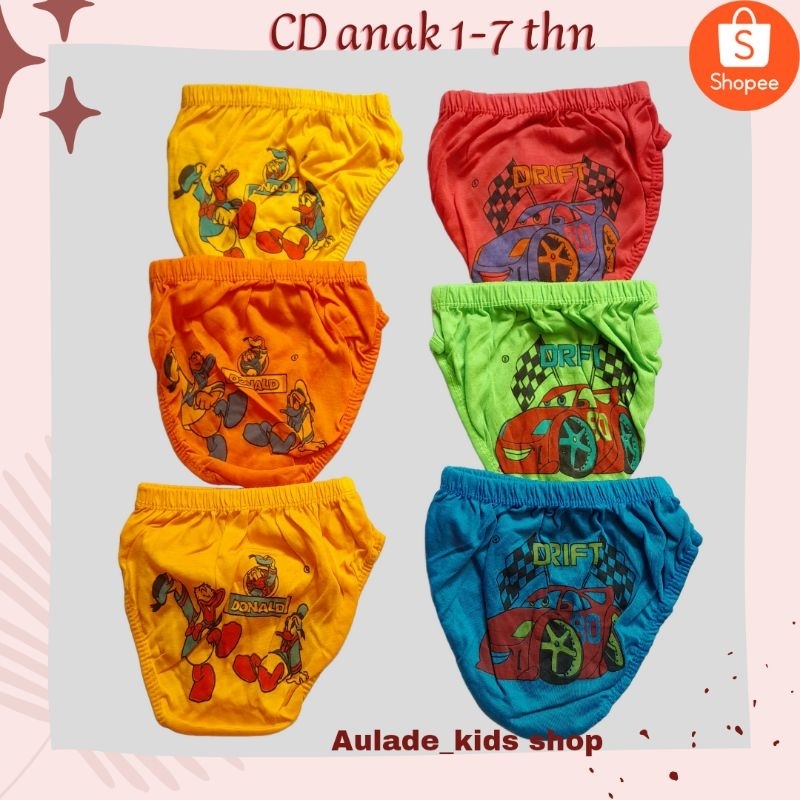 Celana dalam anak laki-laki CD anak cowok Pakaian dalam anak