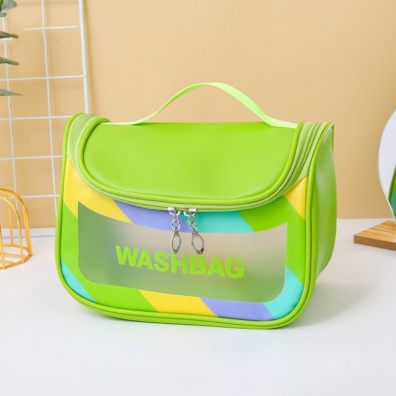 Tas Kosmetik Pouch Makeup Washbag model transparan