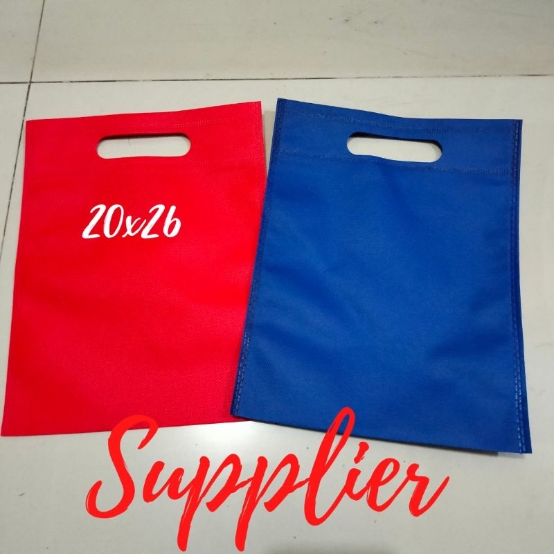 

RK [100PCS] Tas goodie bag oval 20x26 ECO bag souvenir kado hampers kemasan