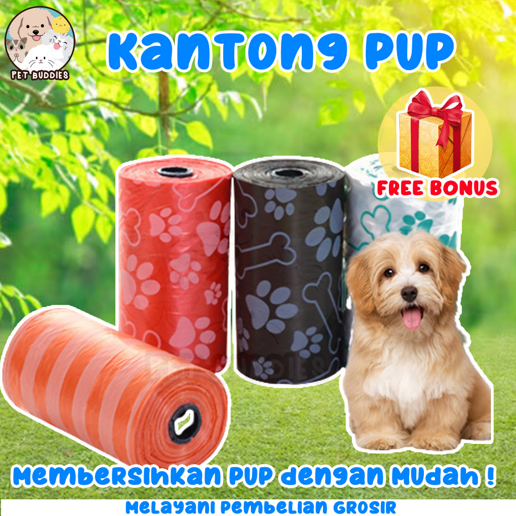 Kantong Plastik Pup Kucing/Anjing Pet Trash Bag