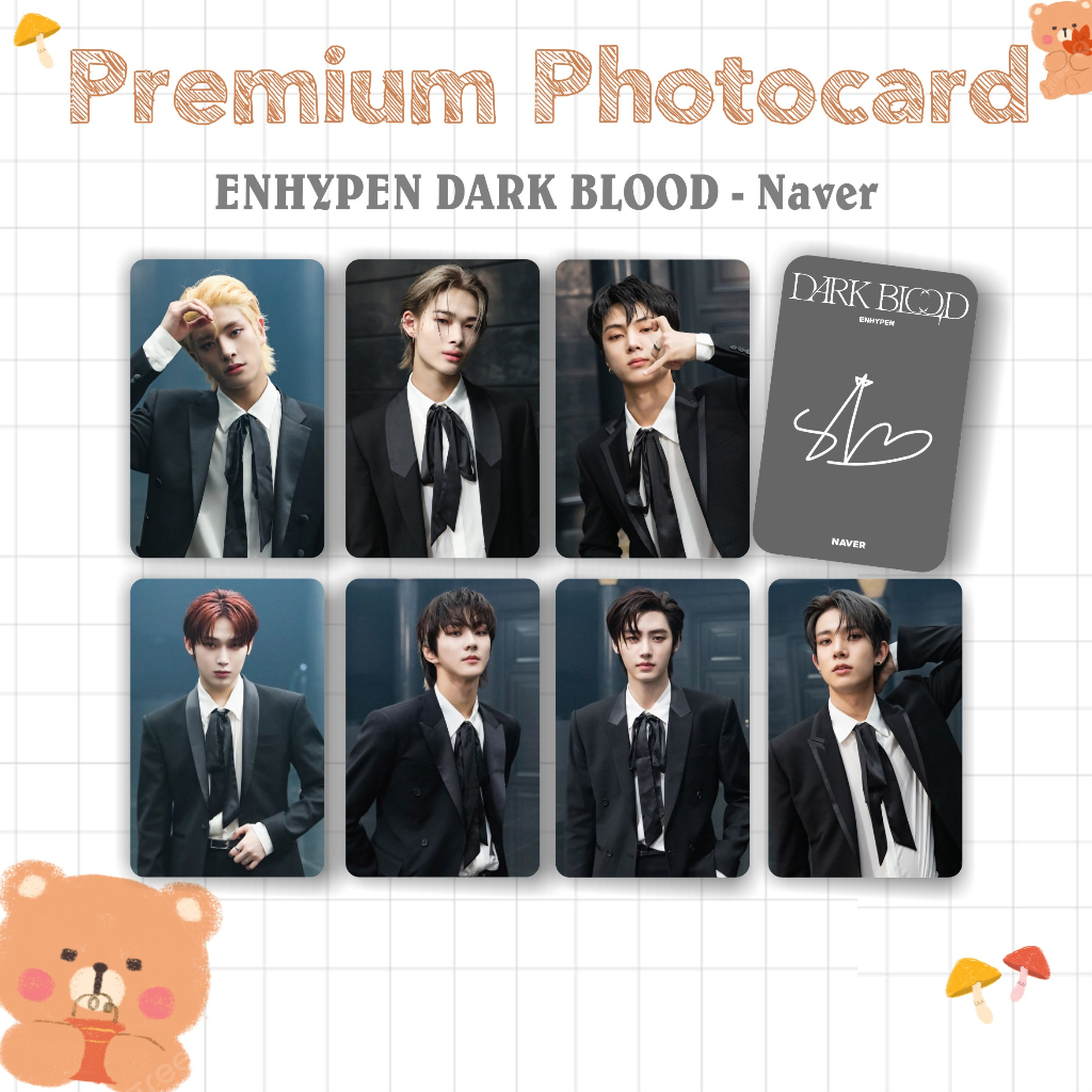 ENHYPEN paket hemat dan photocard premium SET