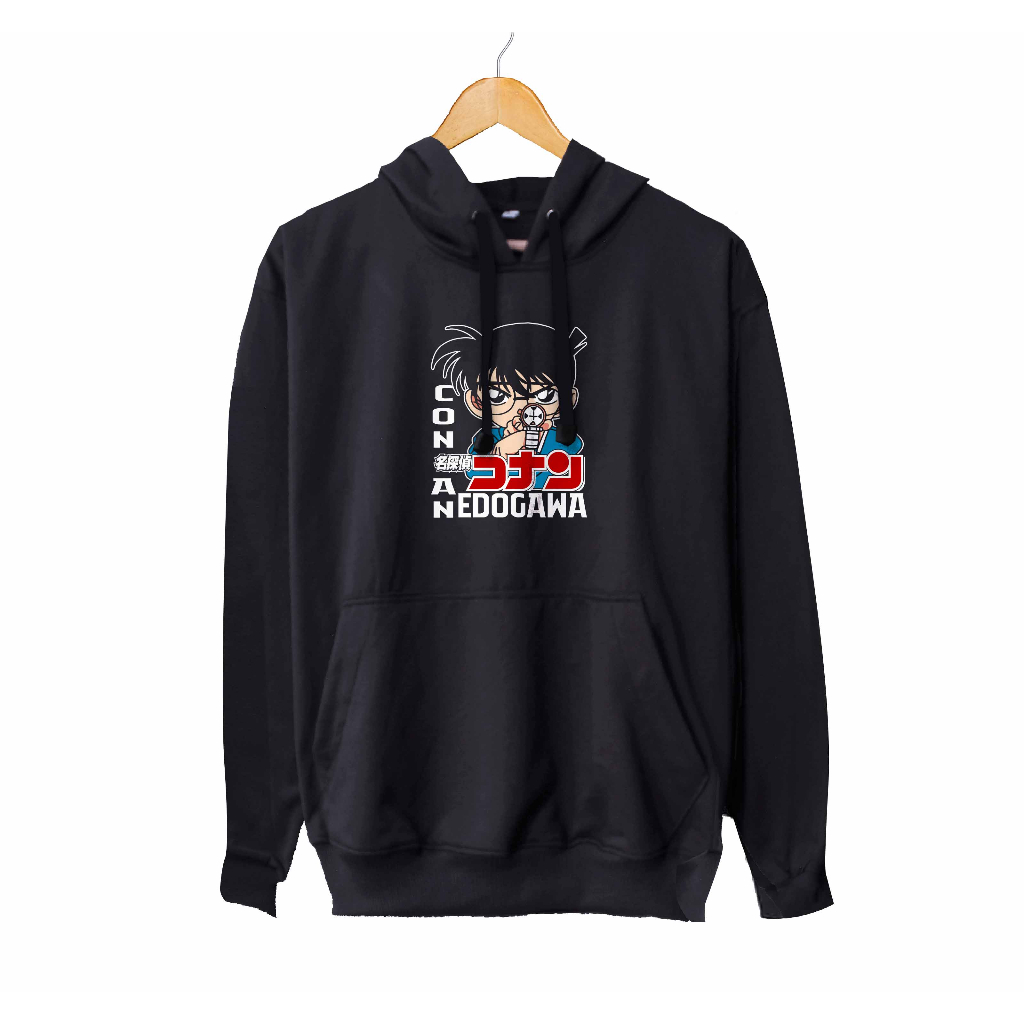 Jaket hoodie jumper infinite CONAN EDOGAWA AIM - DETECTIVE CONAN material cotton fleece