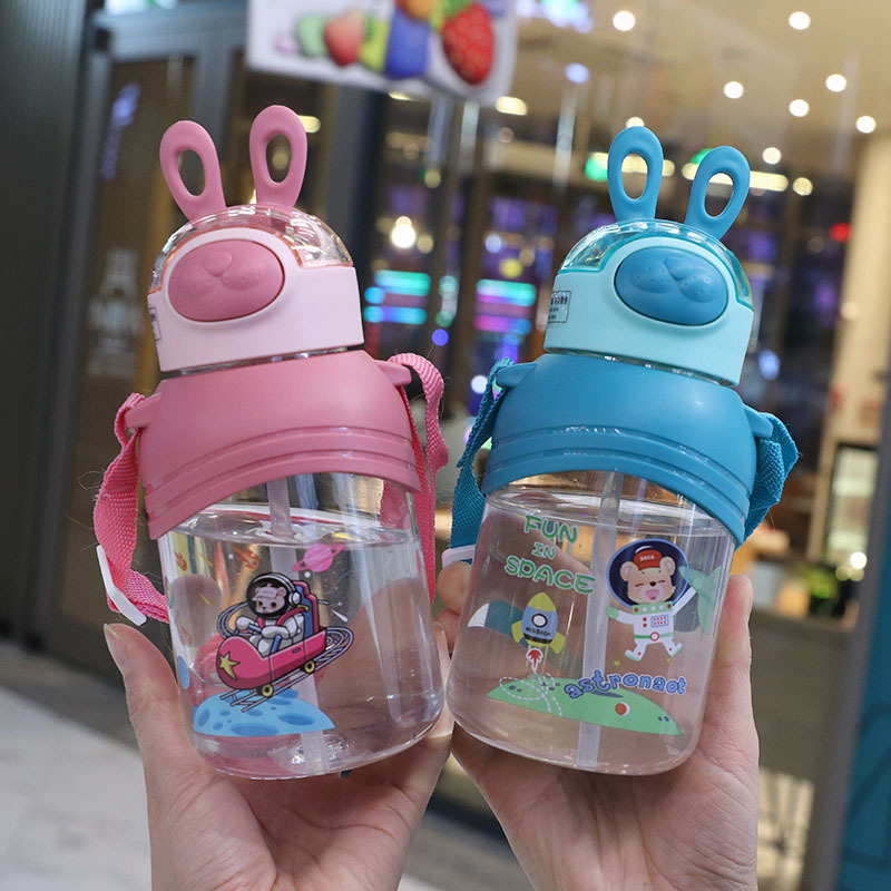 BOTOL MINUM ANAK TANDUK TERBARU/BOTOL MINUM ANAK GEMOY LUCU TERBARU 2712 NEW