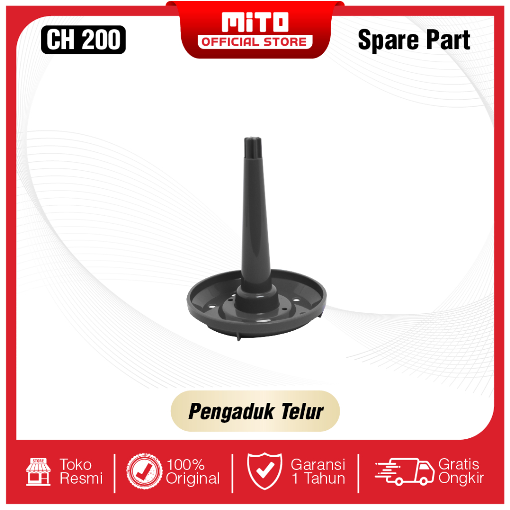 SPARE PART MITOCHIBA Food Chopper CH200 - Gelas - Tutup Gelas - Pisau - Whisker