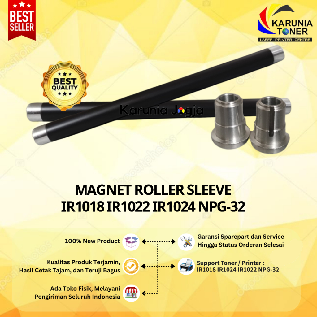 MRS Magnet Roller Sleeve NPG-32 IR1018 IR1022 1022 IR1024 1024 IR1025 Laserjet Printer