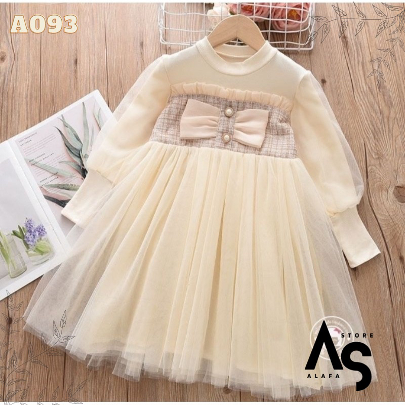 Dress anak perempuan import A093