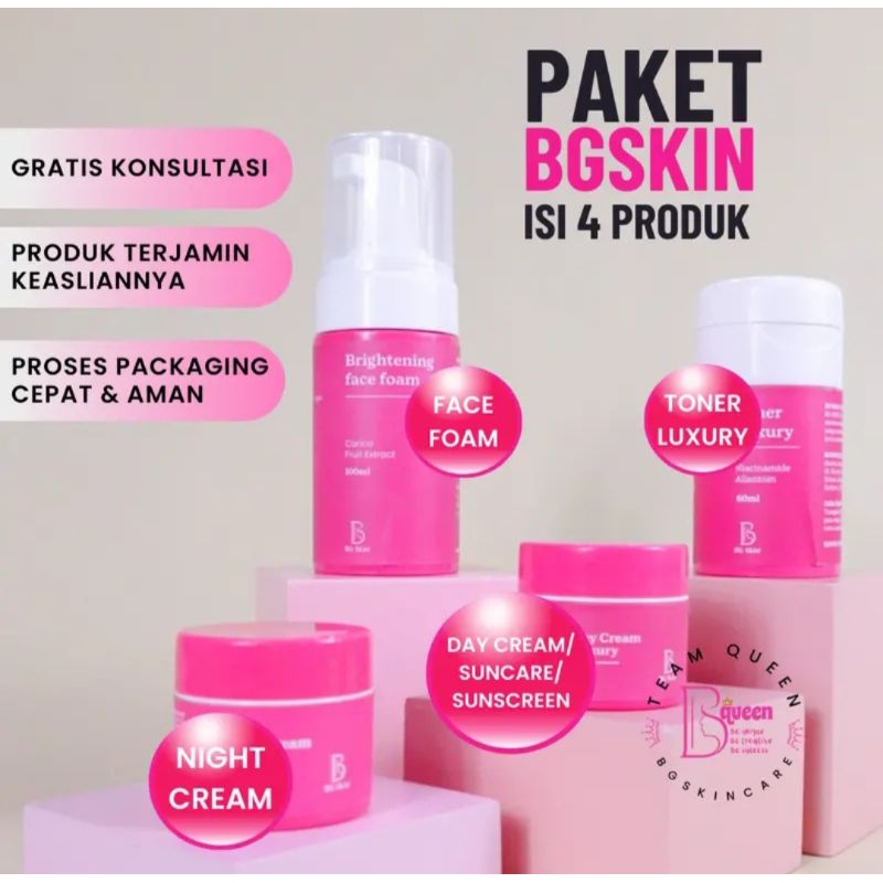 BGSKIN beauty glow paket BG paket luxury paket acne BG paket ultimate
