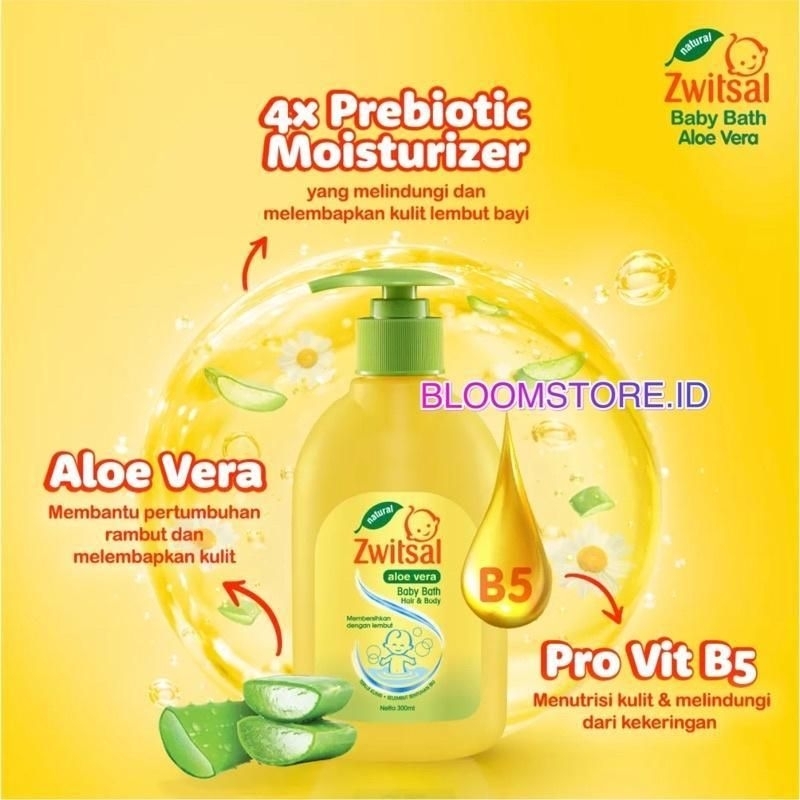 SABUN SHAMPO ZWITSAL BOTOL POMPA 300ml