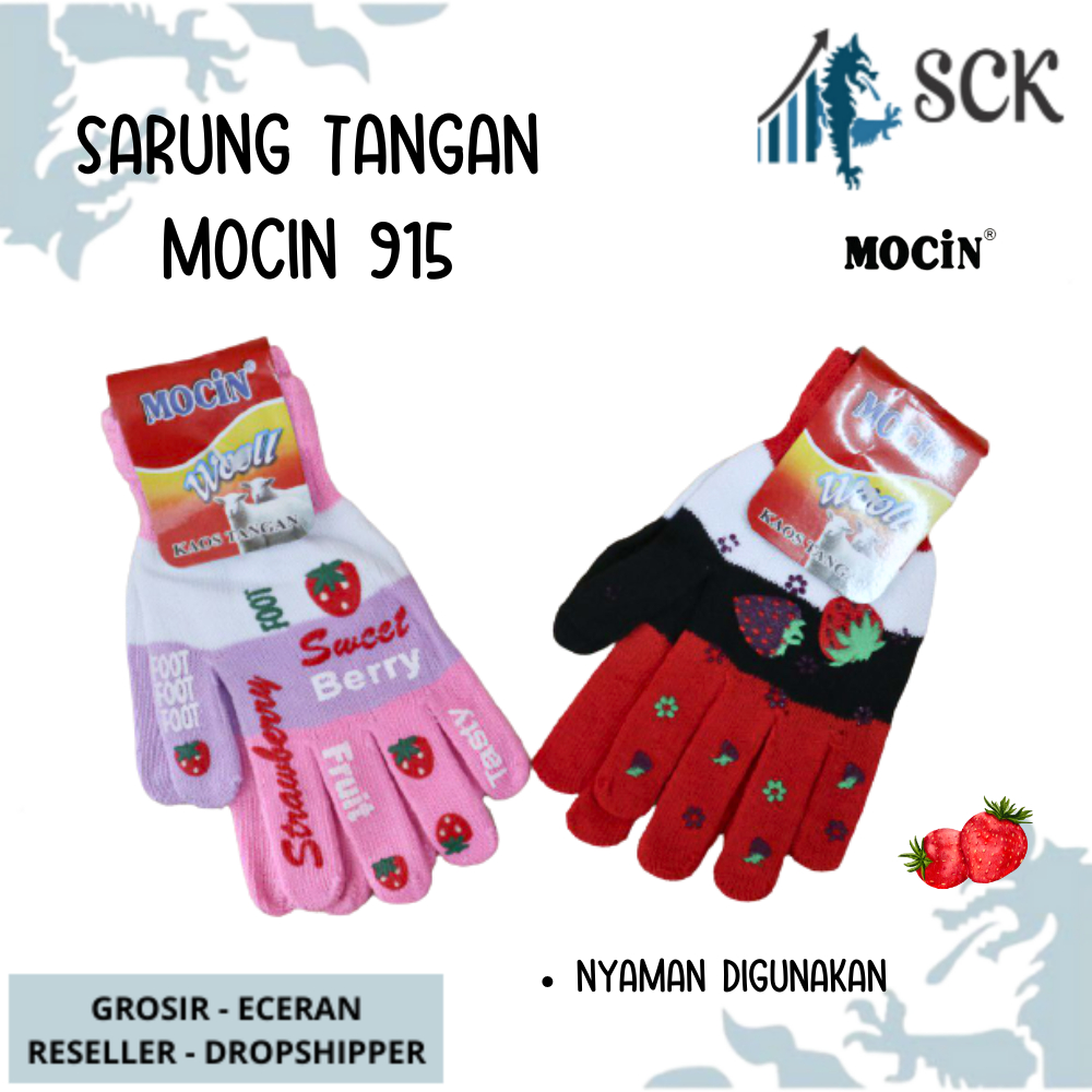 Sarung Tangan MOCIN 915 Bintik / Kaos Tangan Wanita Perempuan Dewasa / Perlengkapan Otomotif - sckmenwear GROSIR