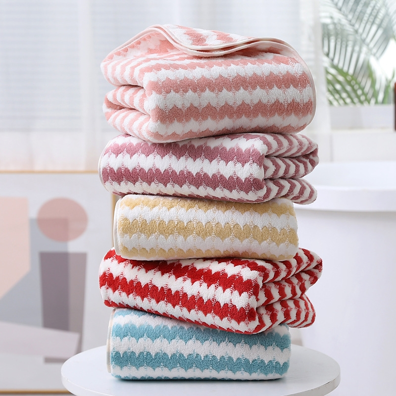 MURAH HANDUK ZIGZAG - LOVE MICROFIBER DEWASA UK 70 X 140 NEW MOTIF IMPORT