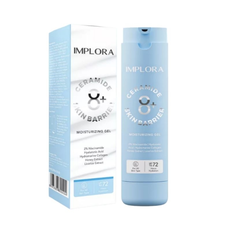 IMPLORA 8+ Ceramide Skin Barrier Moisturizing Gel 50ml.