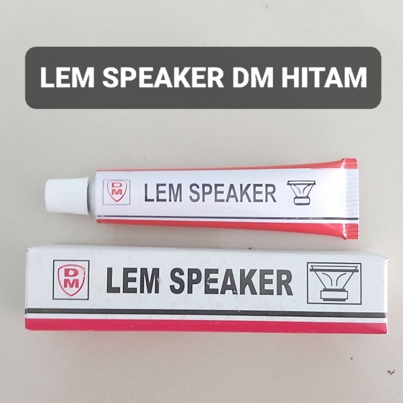 Lem Speaker DM Hitam Lem Speker