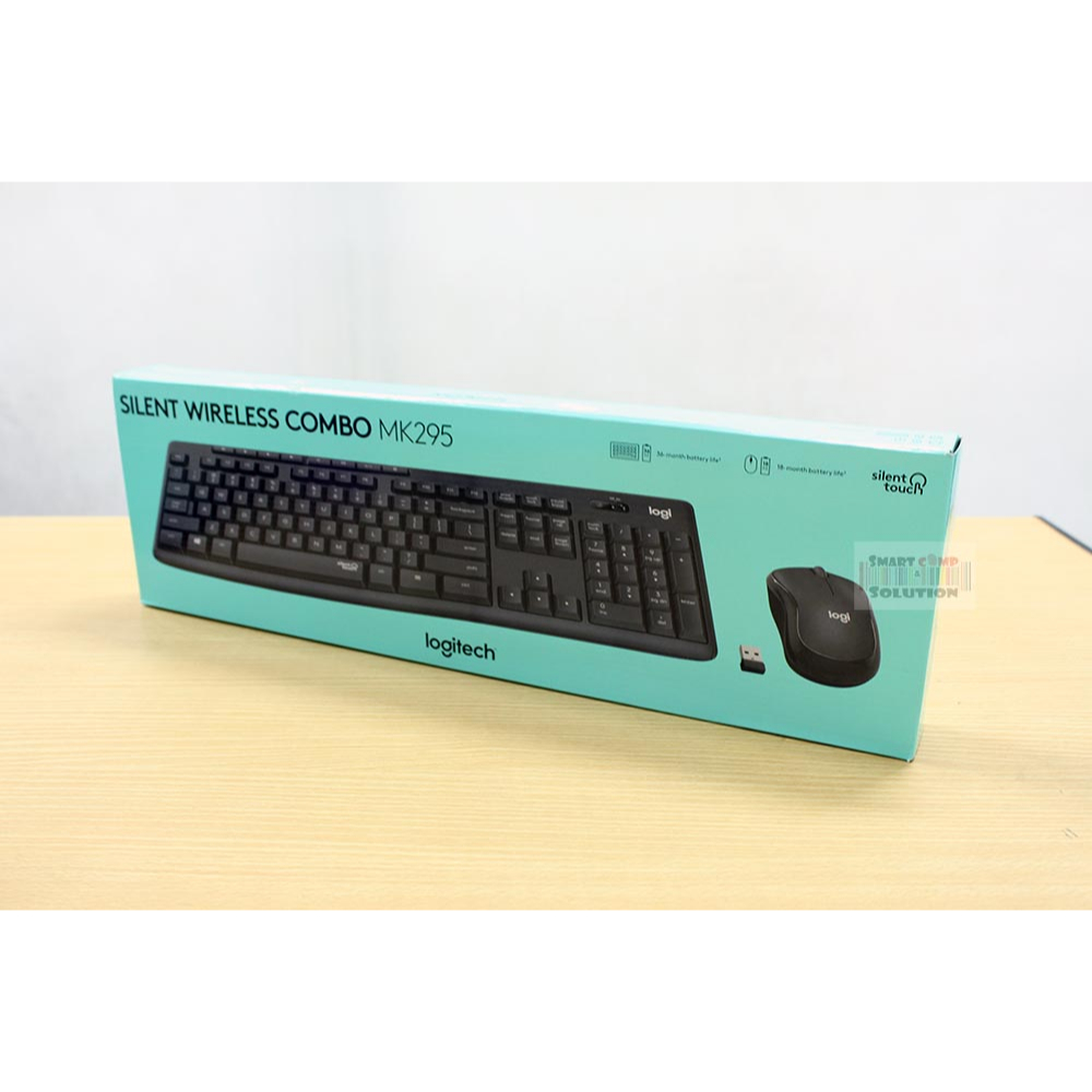 Keyboard Mouse Logitech MK295 / MK-295 Combo Silent Wireless