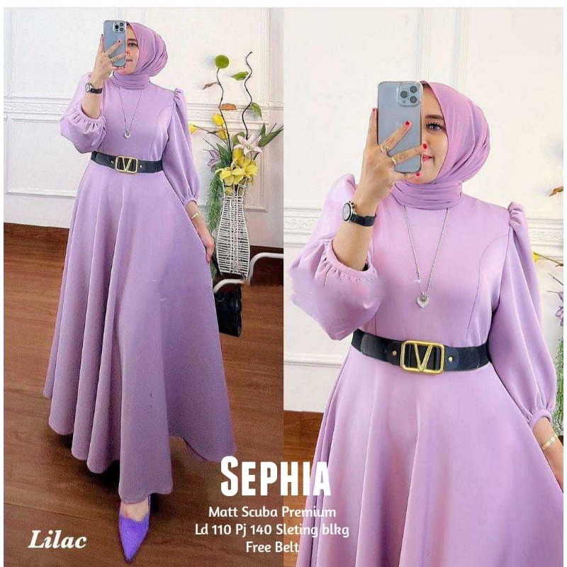 SEPHIA/LEISYA GAMIS WANITA TERBARU