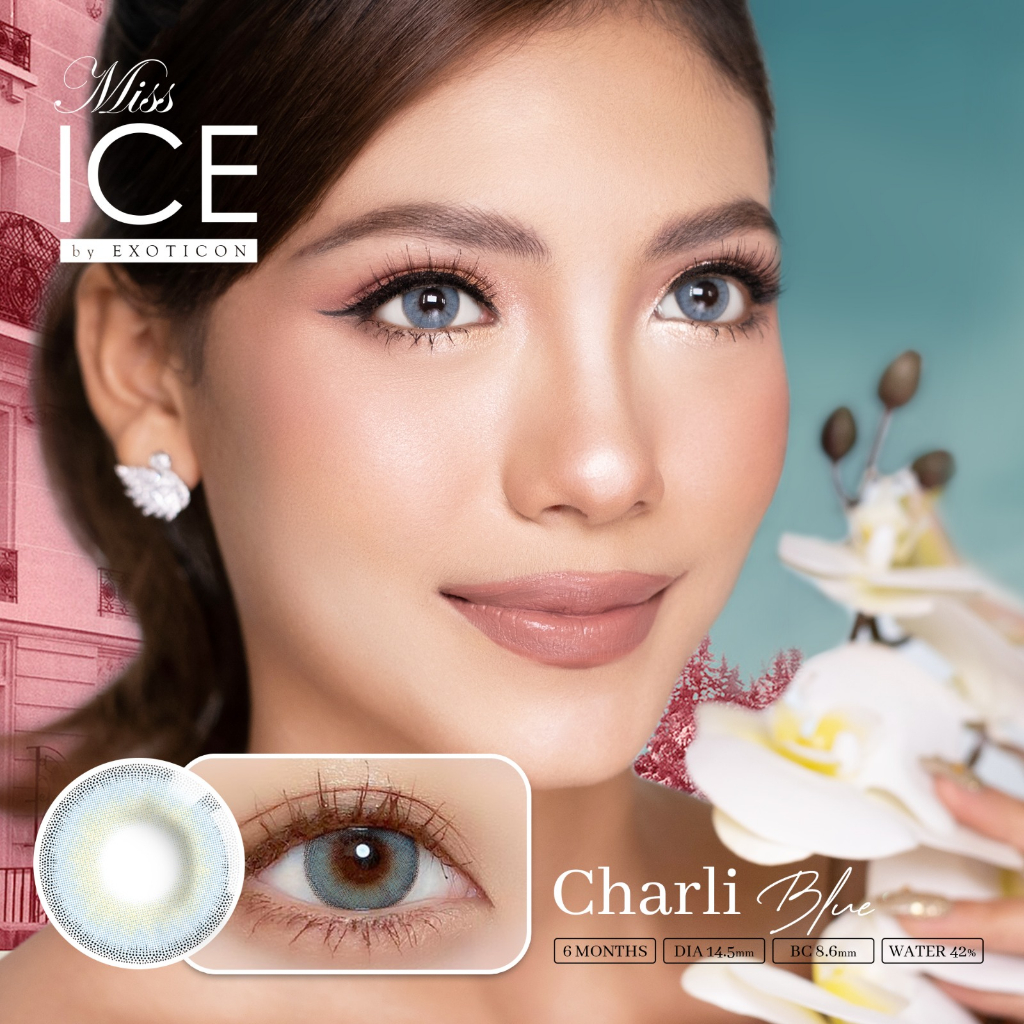 Softlens Warna ukuran minus Tinggi dan Normal Miss Ice Exoticon