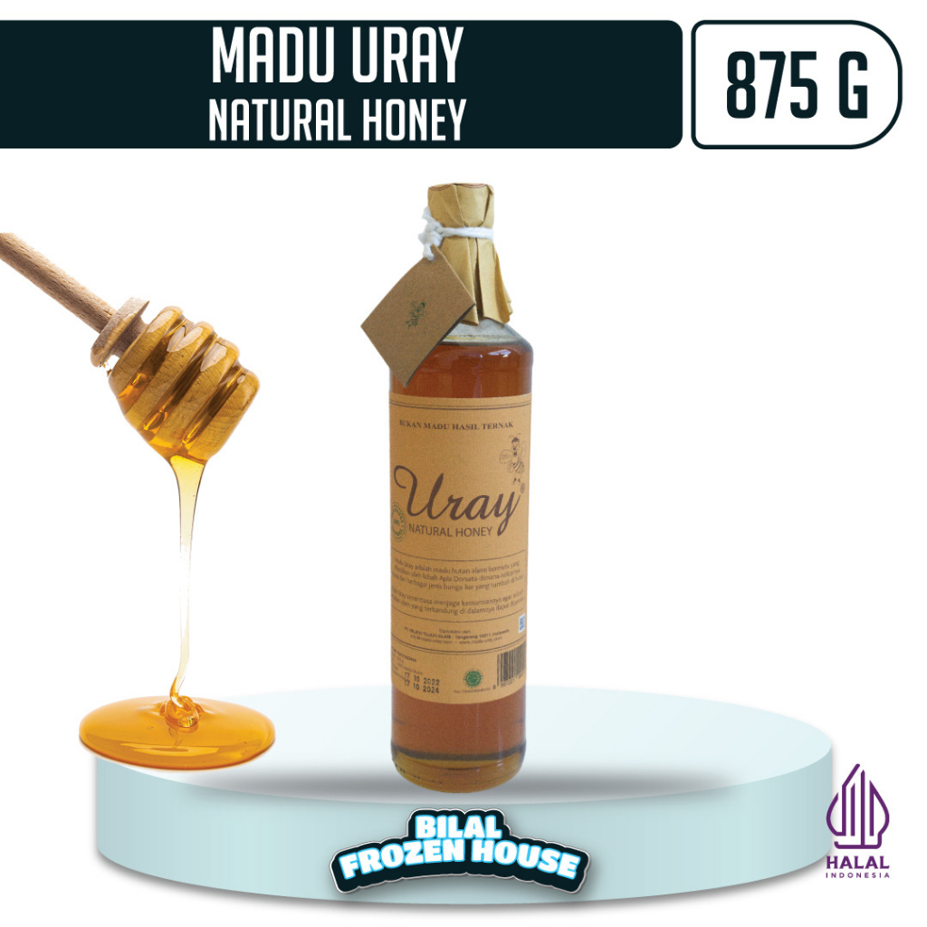

Madu Uray 875 gram - Madu uray 875gr - Madu 875g
