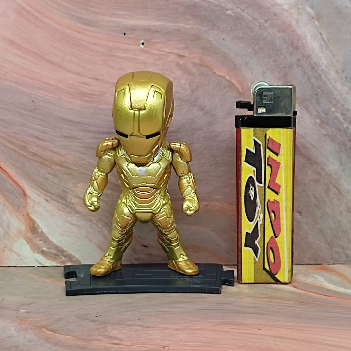 Marvel Avengers Ironman Kids Logic Figure Mainan Figure Iron Man Mark 21 Midas