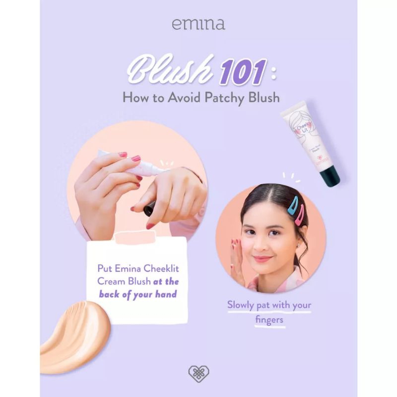 Emina Cheeklit Cream Blush 10ml
