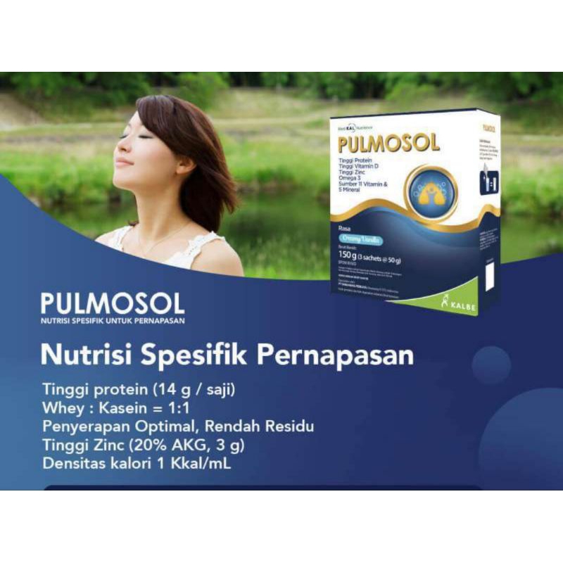 Susu PULMUSOL untuk Kesehatan Paru dan Nafas