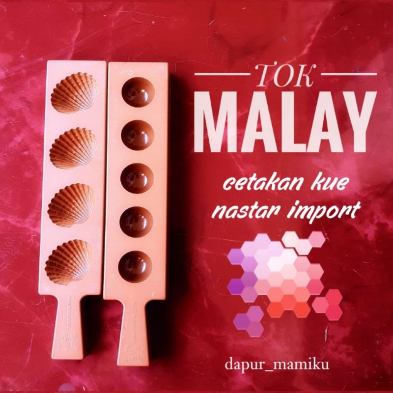 DAPURMAMI Cetakan Nastar Import Cetakan Kue Nastar Ketok Cetakan kue Cetakan Bangkit Malaysia