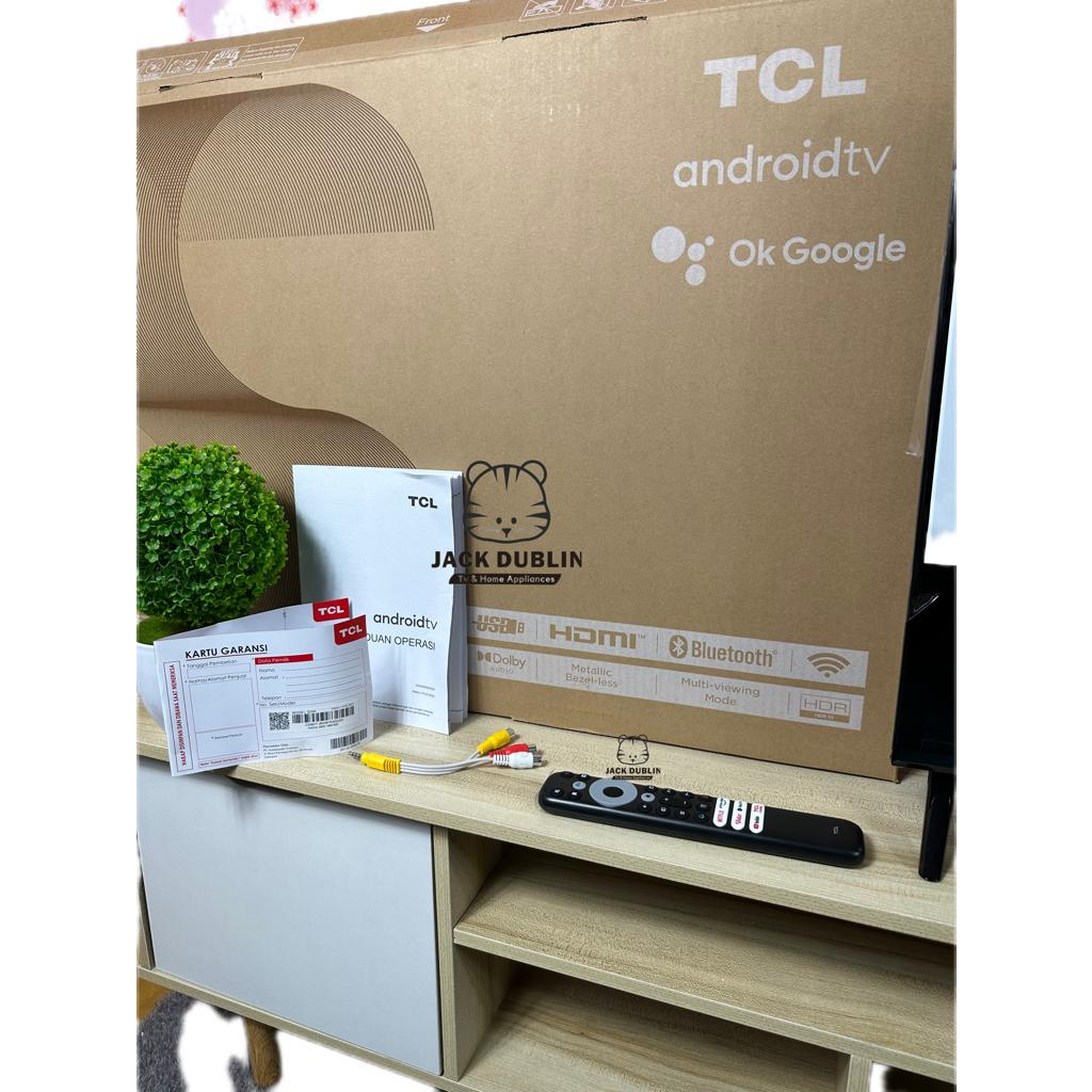 TV LED TCL 32 Inch 32A9 Smart TV  Android 11 HD Dolby Audio  Google Play Netflix Youtube Wifi Bluetooth HDMI USB GARANSI RESMI