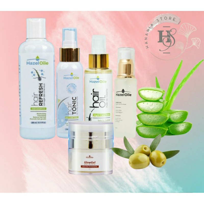 HAZELOILE | Perawatan Rambut Botak,Pitak,Rontok