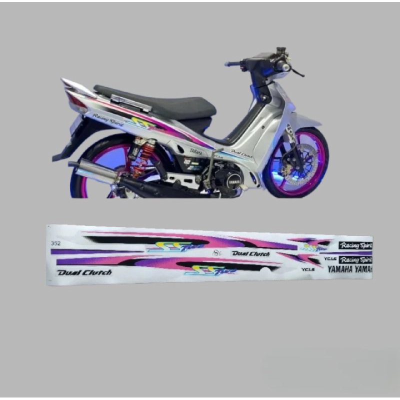 - STRIPING FIZ R SS TWO SILVER CUSTOM