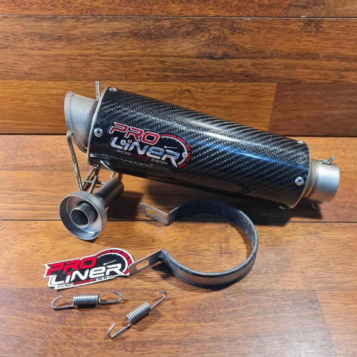 SILENCER LONG KARBON TR1 UNIVERSAL DIAMETER 50MM (PROLINER) KNALPOT